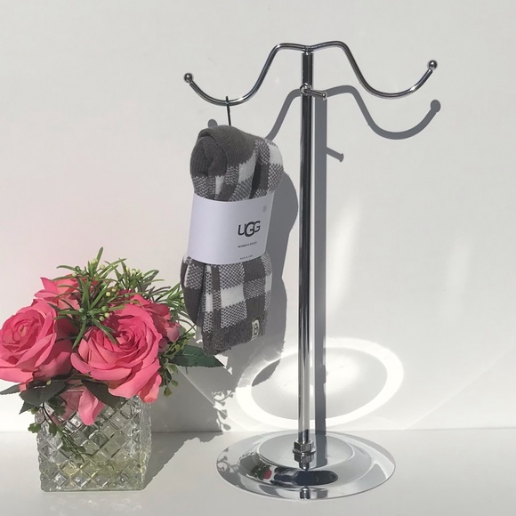 UGG Vanna Check Fleece Lined Sock - Picture 11 of 11